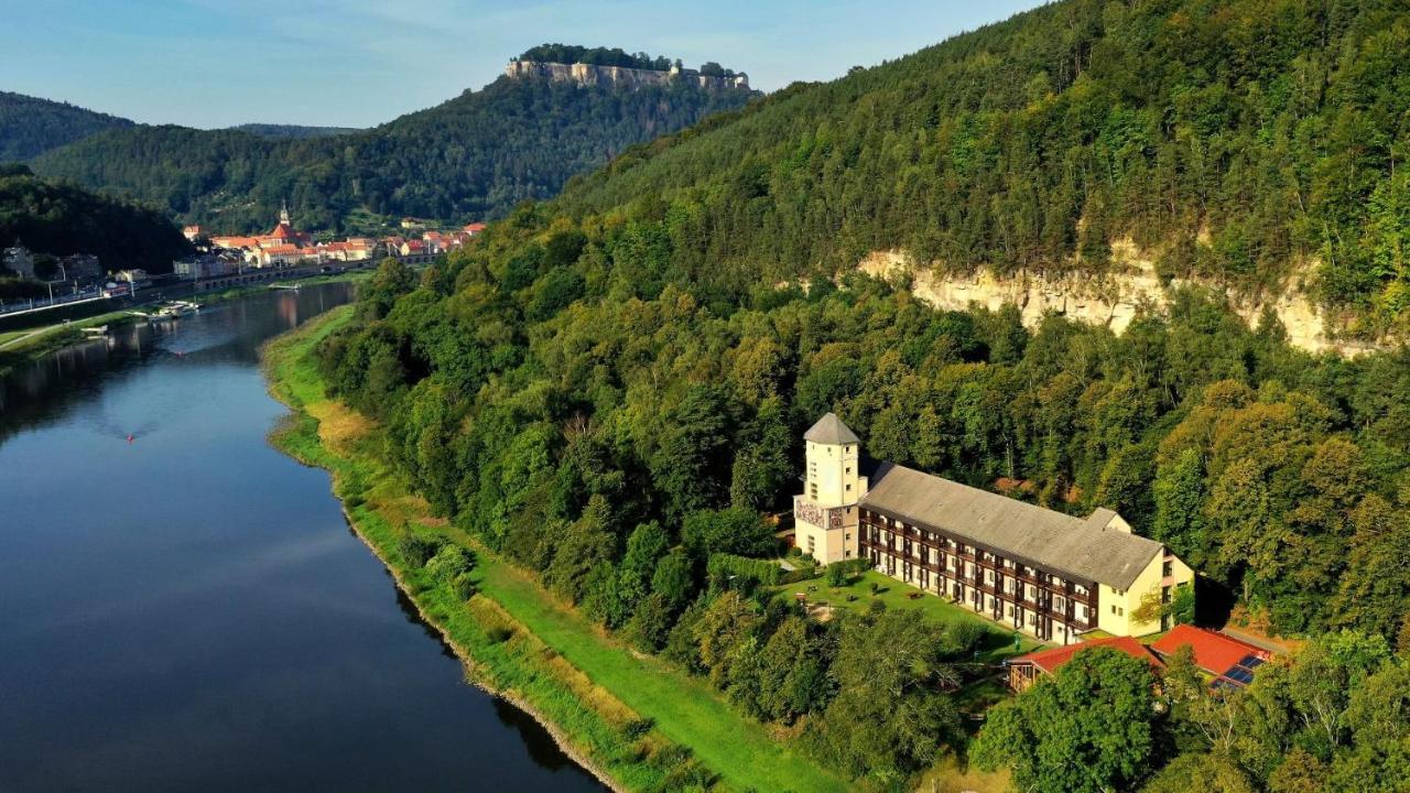 Aktiv-Hotel Stock & Stein Königstein an der Elbe Exteriér fotografie
