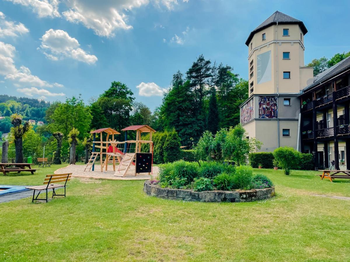 Aktiv-Hotel Stock & Stein Königstein an der Elbe Exteriér fotografie